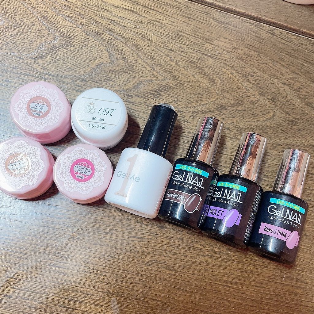 ネイルレシピカラージェル/NailRecipe(ネイルレシピ)/ジェルネイルを使ったクチコミ（2枚目）