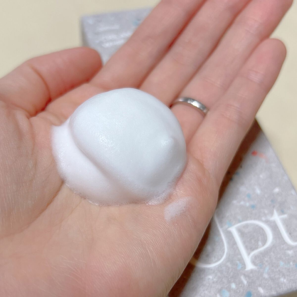 クリーミーホイップウォッシュ/Upt/泡洗顔を使ったクチコミ（2枚目）