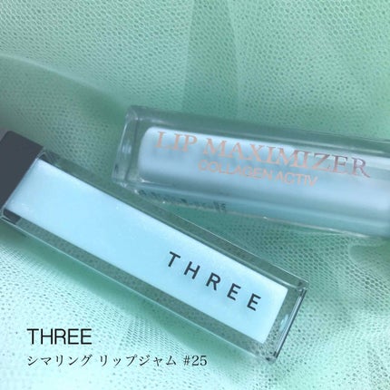 シマリング リップジャム/THREE/リップグロスを使ったクチコミ(1枚目)