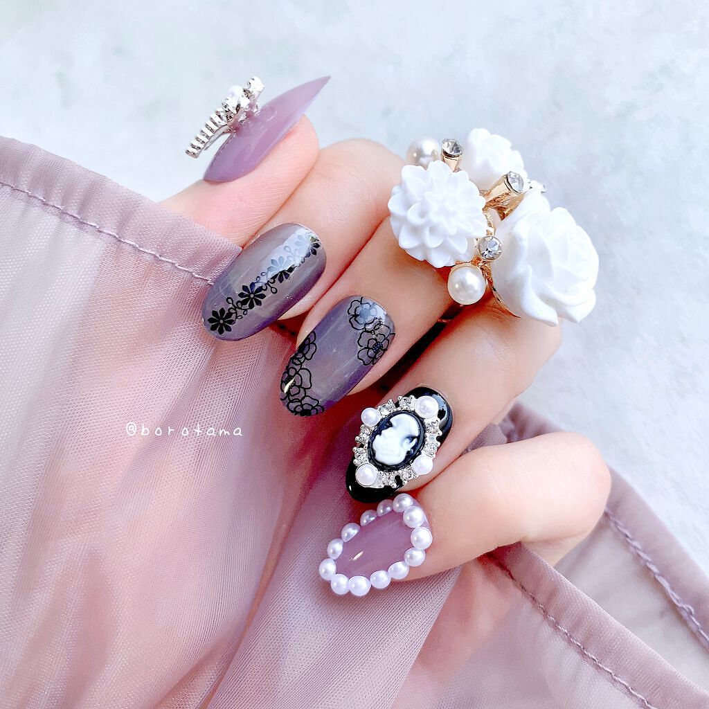 AT濃密グラマラスネイルエナメル/Art Collection/マニキュアを使ったクチコミ（2枚目）