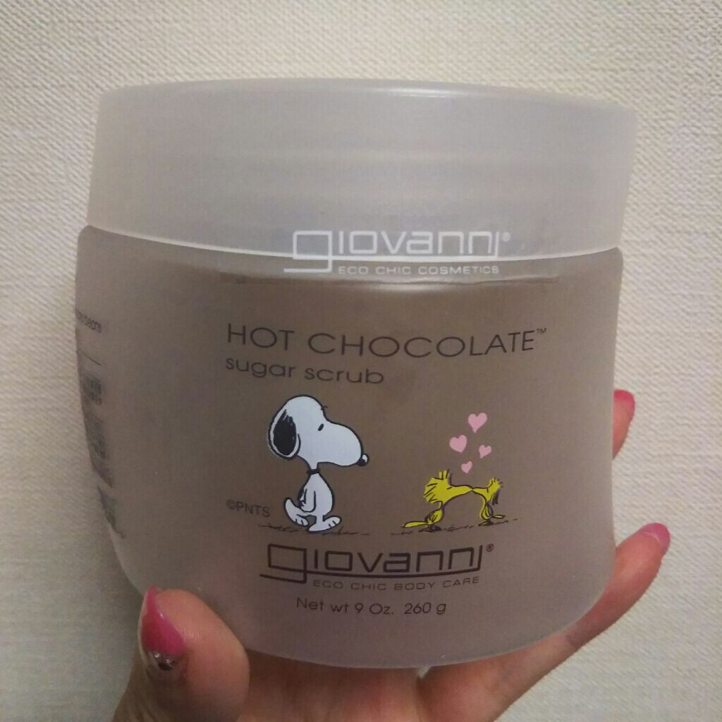 ジョヴァンニ シュガー ボディスクラブ ホットチョコレート/giovanni/ボディスクラブを使ったクチコミ（2枚目）
