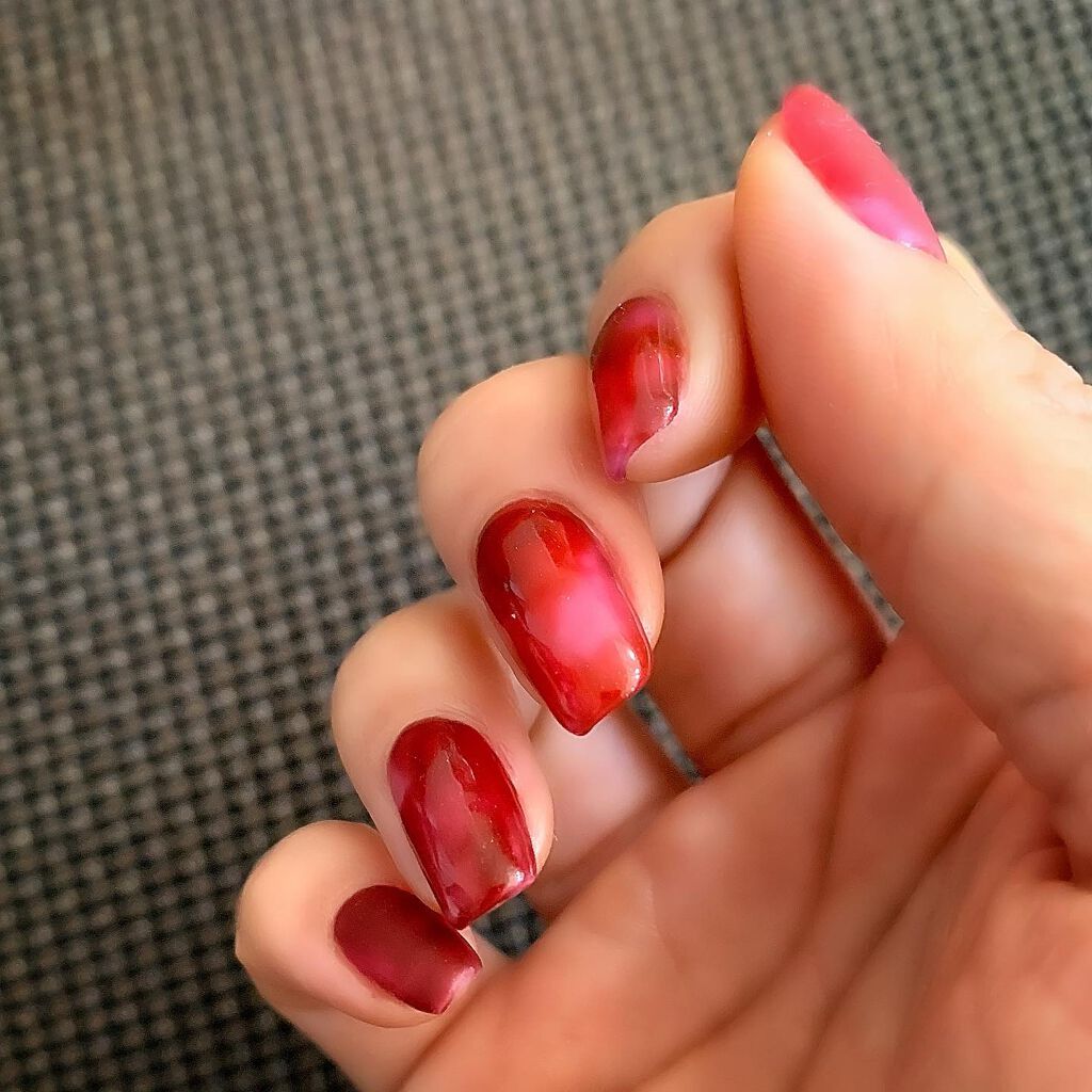 ノンワイプクリア キャンジェル(トップコート)/プリジェル/ジェルネイルを使ったクチコミ(2枚目)