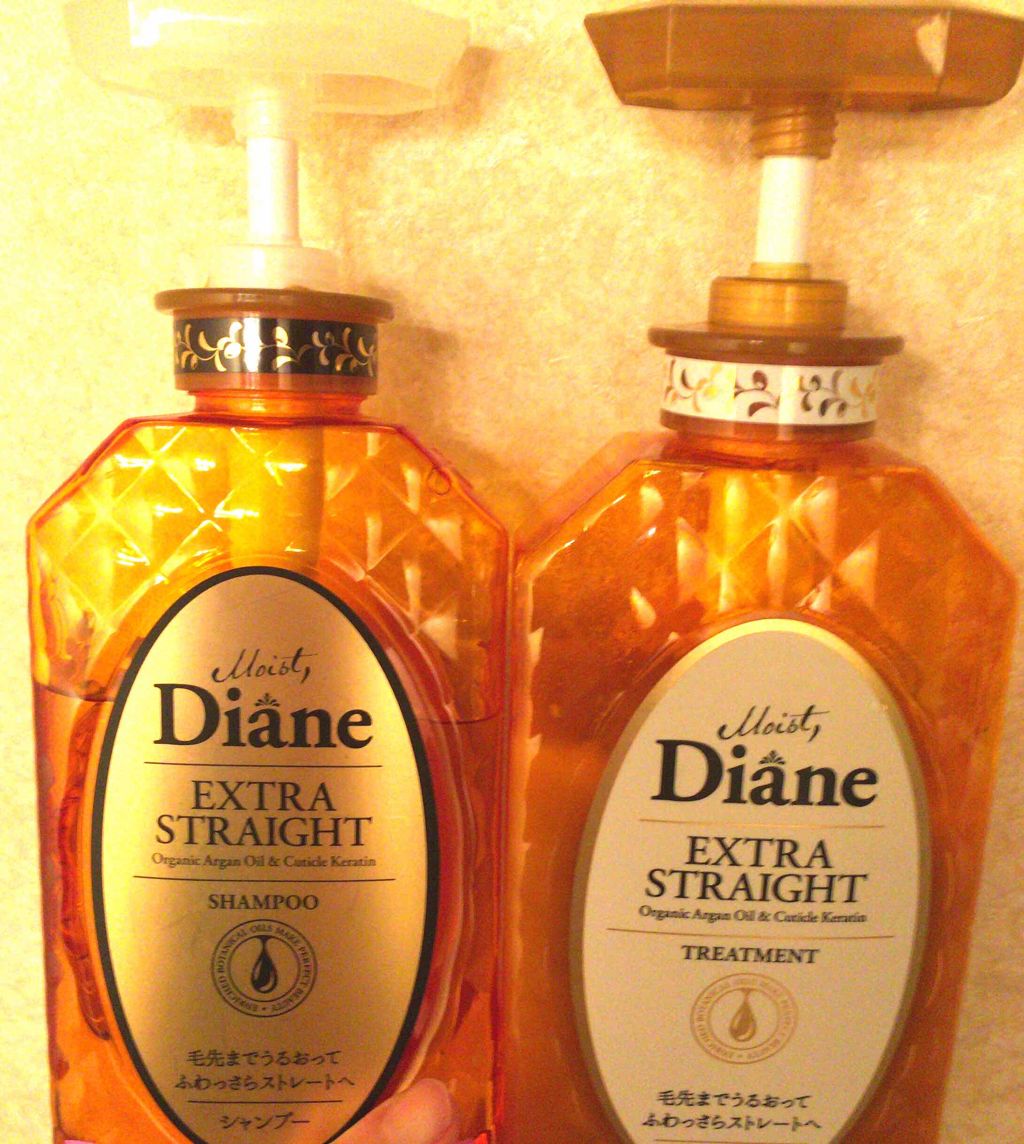 パーフェクトビューティ モイストダイアン エクストラストレート シャンプー/トリートメント/ダイアン/市販シャンプーを使ったクチコミ(1枚目)