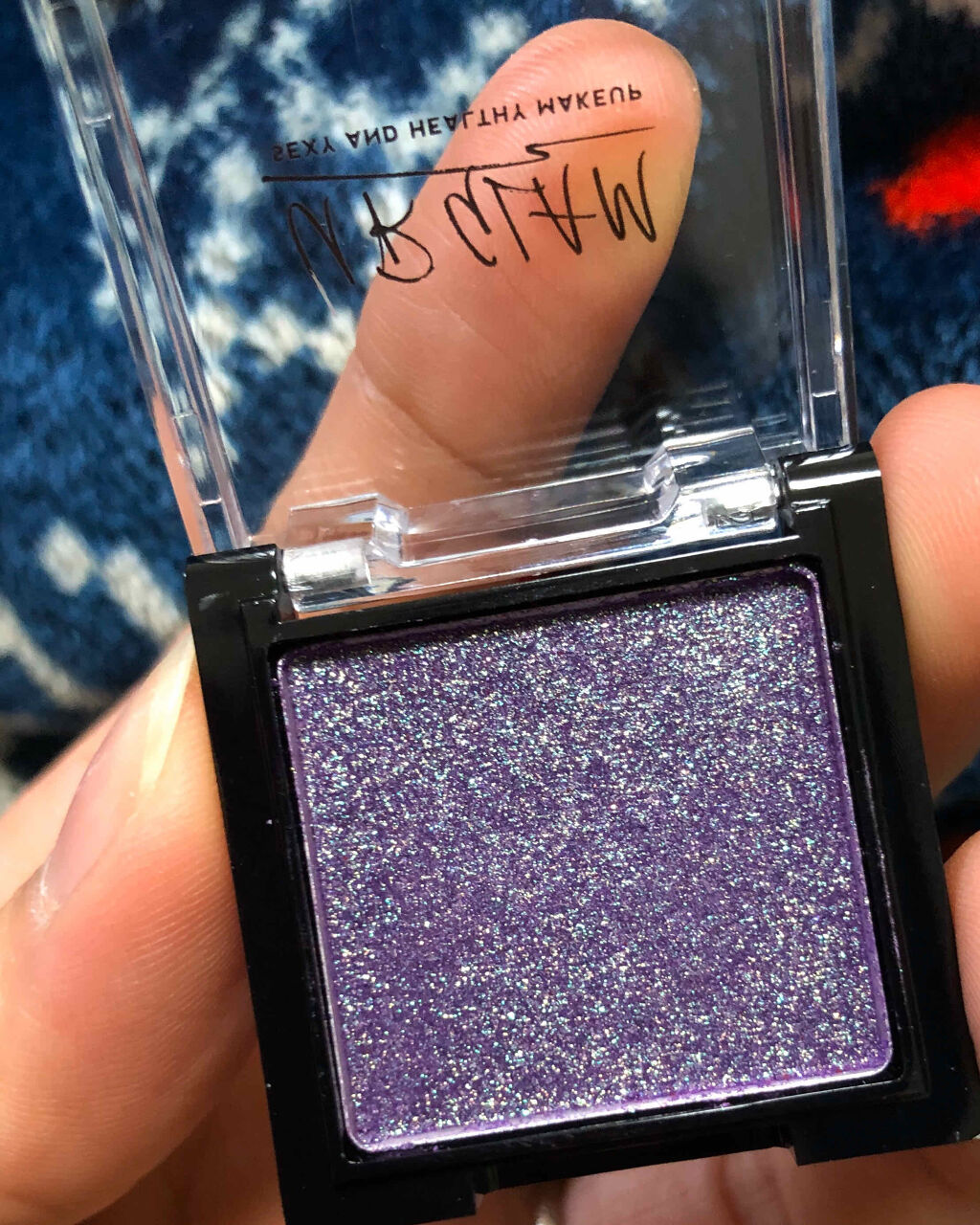 UR GLAM　POWDER EYESHADOW/U R GLAM/単色アイシャドウを使ったクチコミ（2枚目）