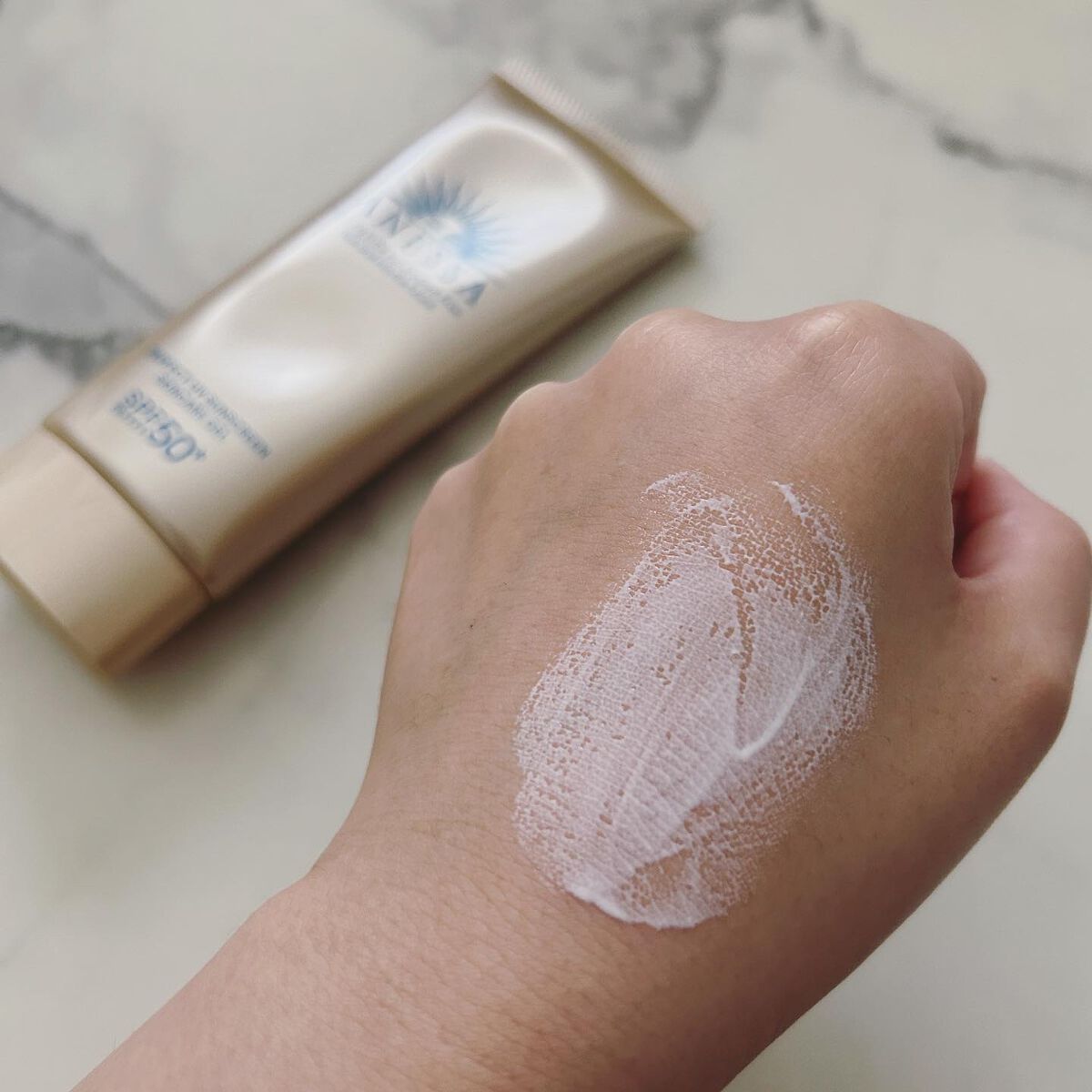 パーフェクトUV スキンケアジェル N/アネッサ/日焼け止め・UVケアを使ったクチコミ（3枚目）