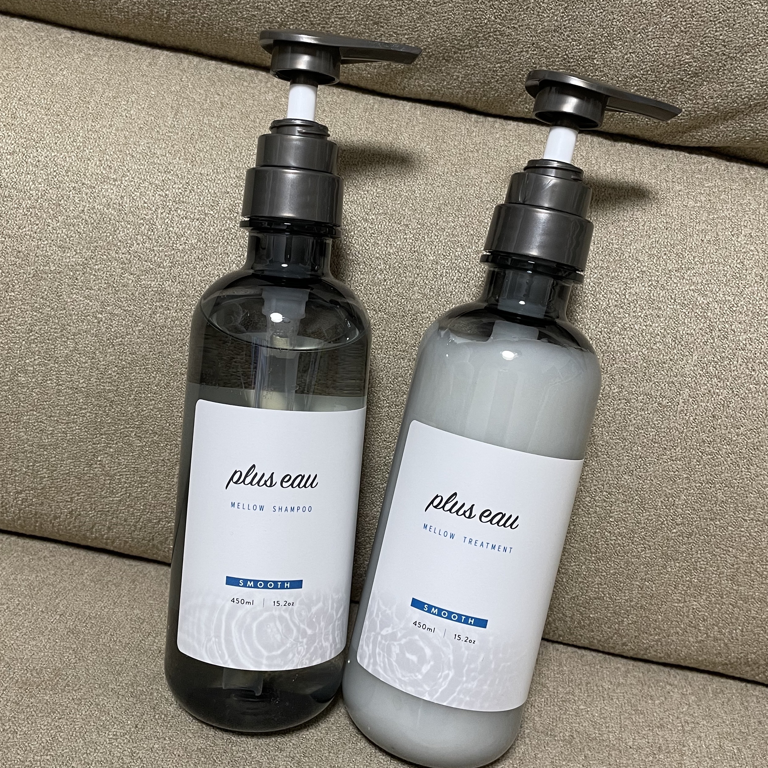 メロウシャンプー/メロウトリートメント/plus eau/市販シャンプーを使ったクチコミ（1枚目）