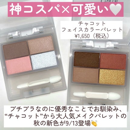 フェイスカラーパレット/チャコット・コスメティクス/アイシャドウパレットを使ったクチコミ(2枚目)