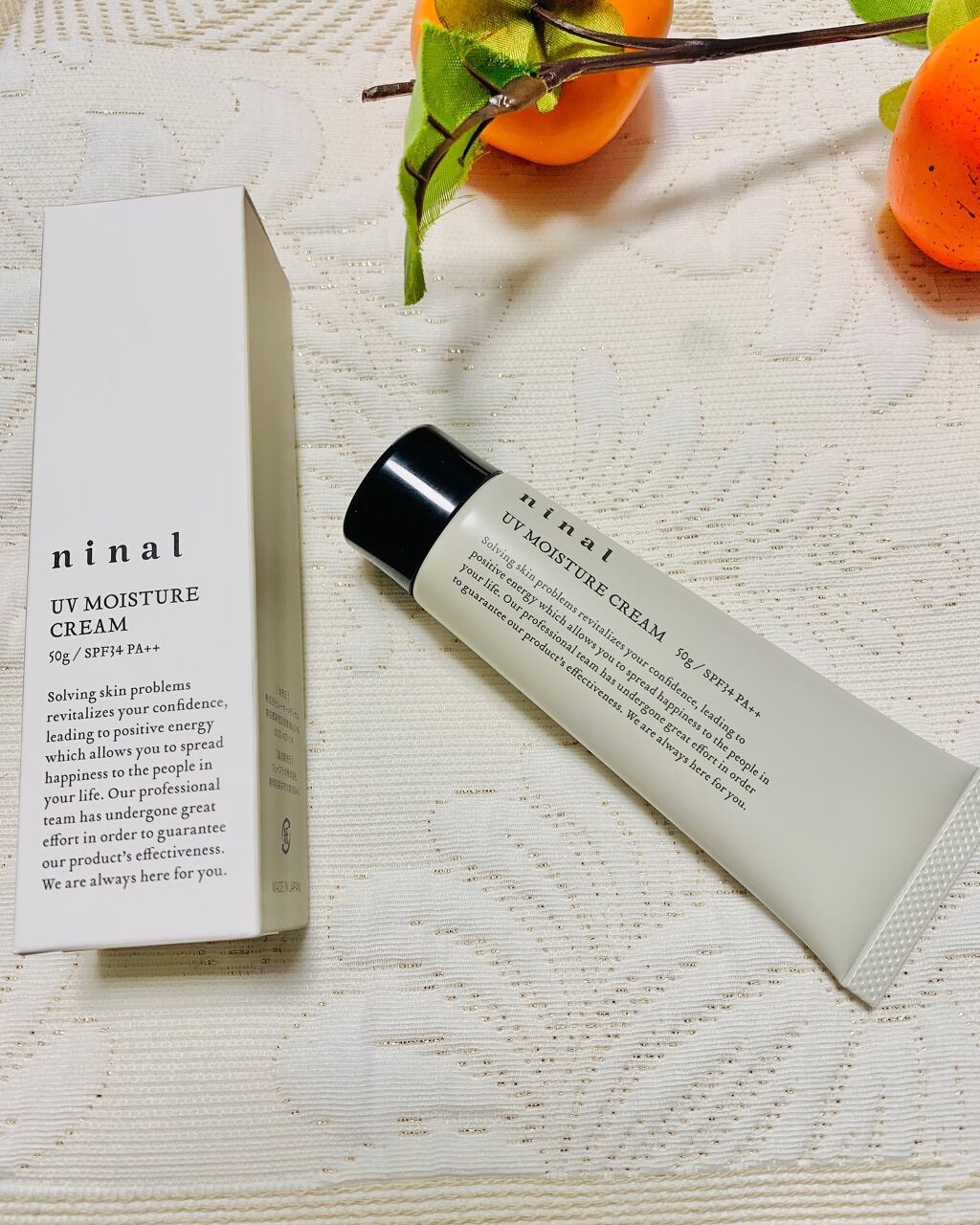 ninal UVモイスチャークリーム/ninal/日焼け止め・UVケアを使ったクチコミ(2枚目)
