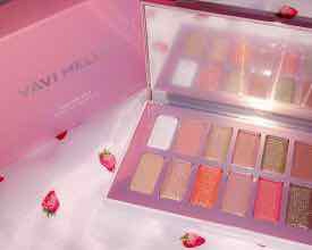 バレンタインボックス2 ピーチパレット/VAVI MELLO/アイシャドウパレットを使ったクチコミ(2枚目)