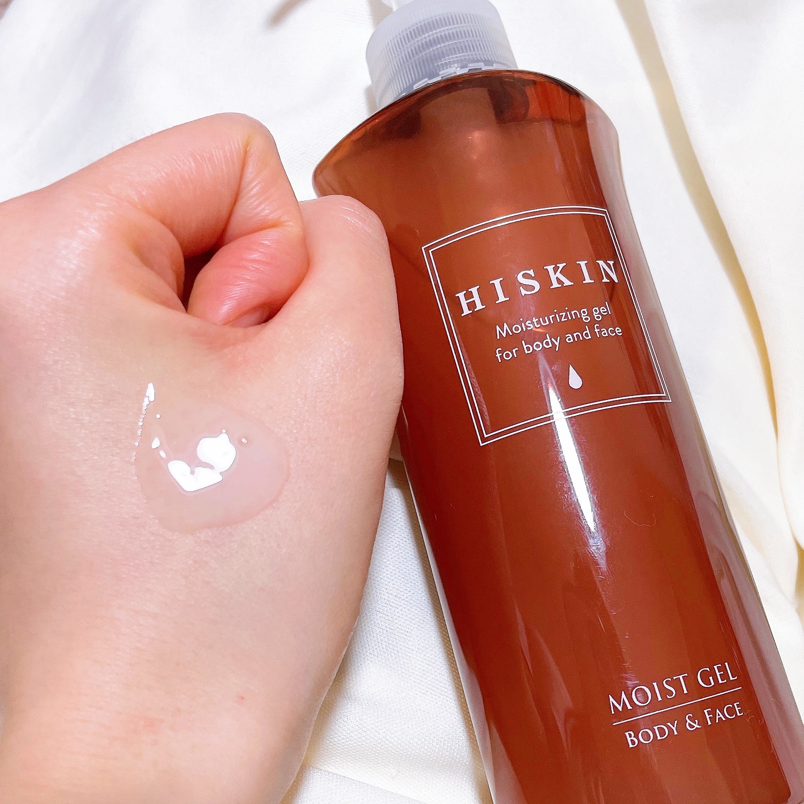 モイストジェルN /HISKIN/ボディローションを使ったクチコミ（2枚目）