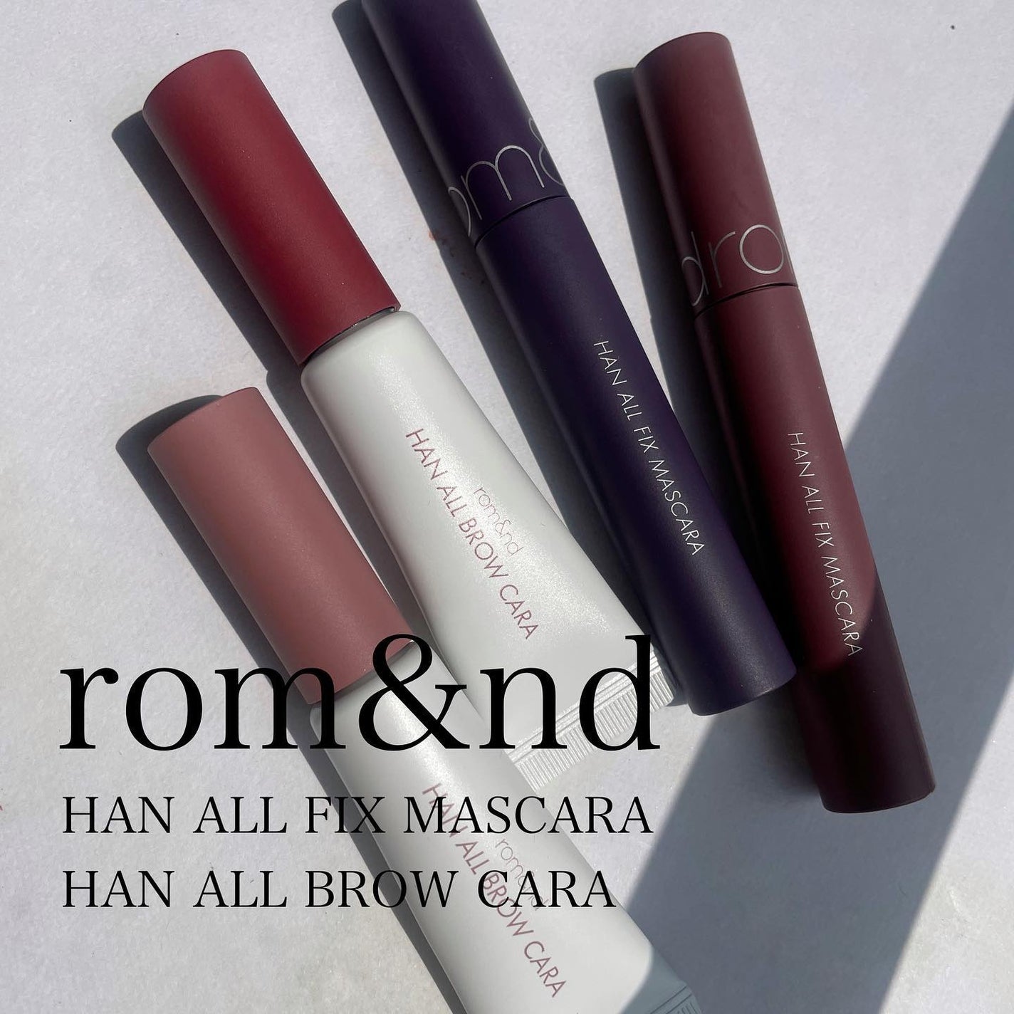 ハンオールフィックスマスカラ/rom&nd/マスカラを使ったクチコミ(1枚目)