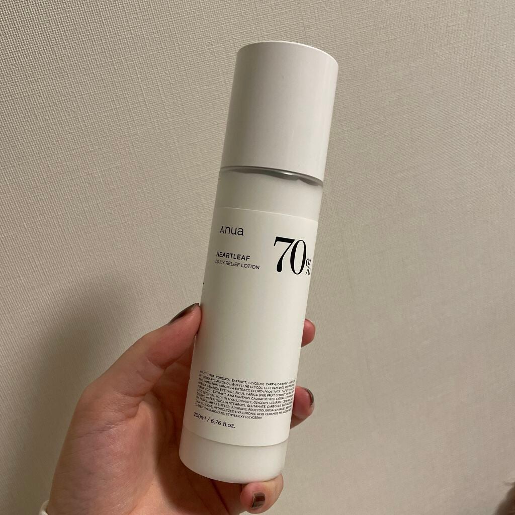 ドクダミ70デイリーリリーフローション/Anua/乳液を使ったクチコミ(1枚目)