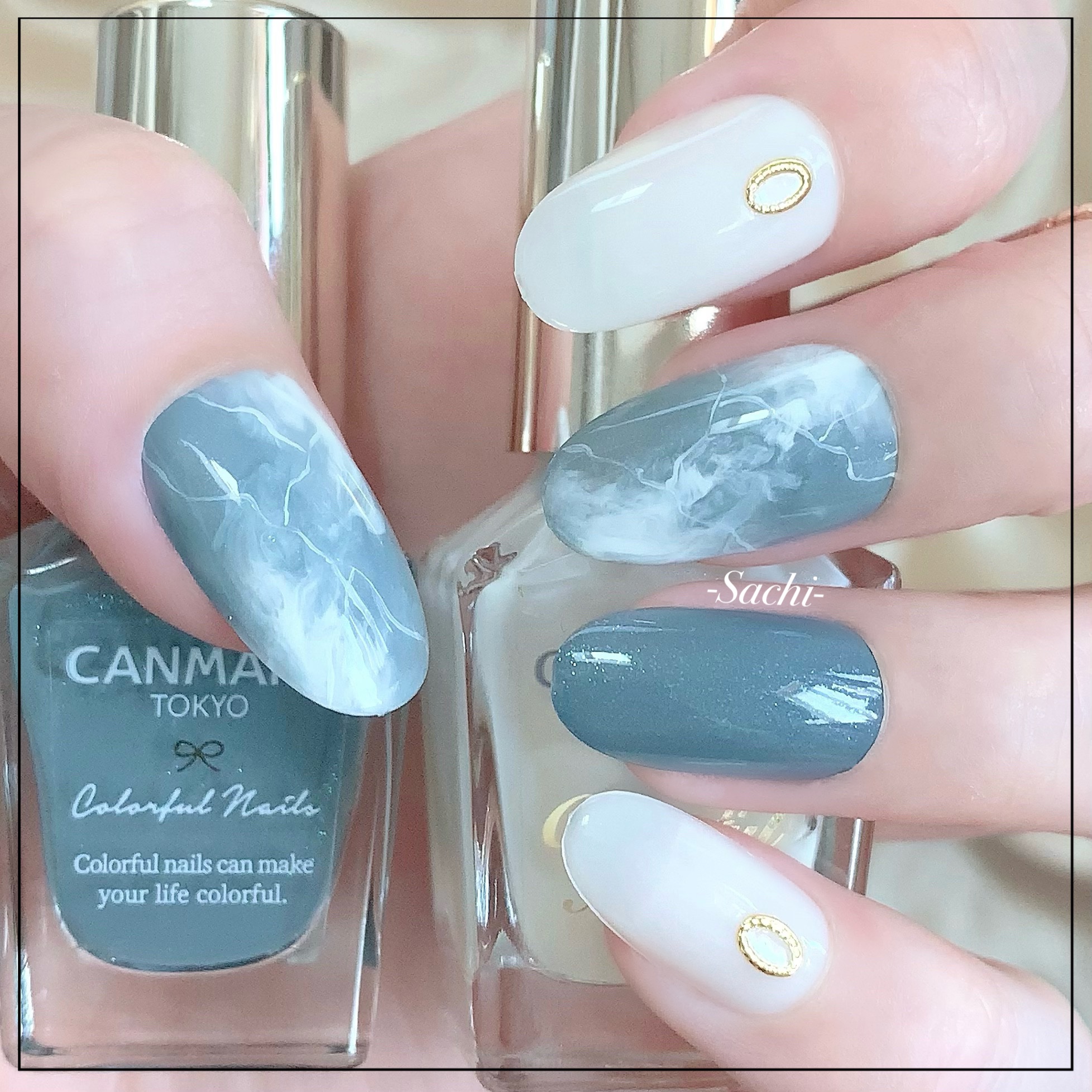 カラフルネイルズ/キャンメイク/マニキュアを使ったクチコミ（1枚目）