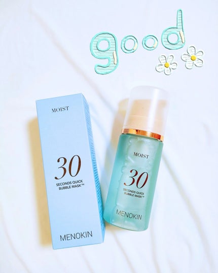 30秒クイックバブルマスク3種セット/MENOKIN/シートマスク・パックを使ったクチコミ(6枚目)