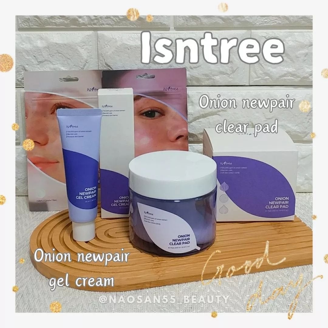 オニオンニューペア クリアパッド/Isntree/トナーパッドを使ったクチコミ(1枚目)