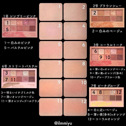 プロ アイ パレット/CLIO/アイシャドウパレットを使ったクチコミ(7枚目)