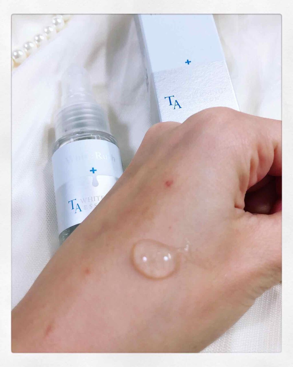 WHITENING TA ESSENCE〈ホワイトラッシュ 美白TA美容液〉/White Rush/美容液を使ったクチコミ(2枚目)