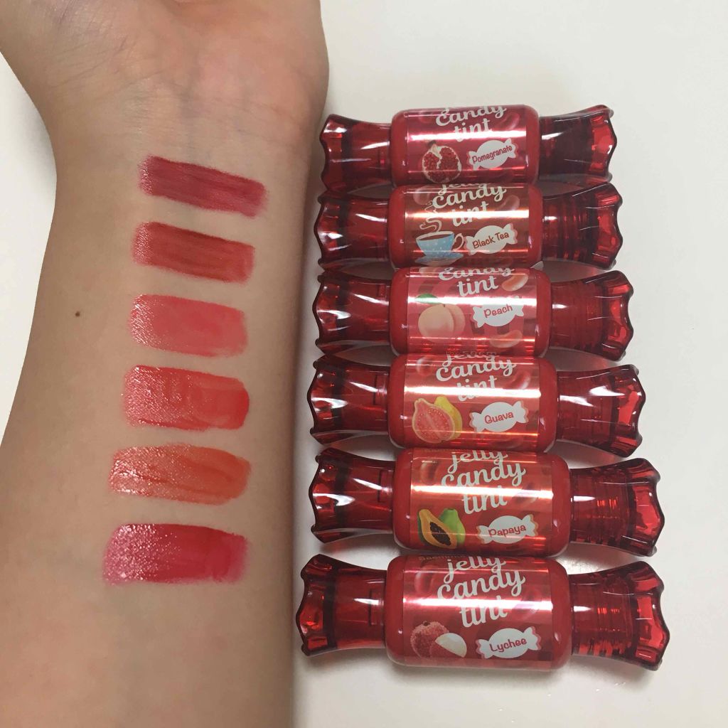 ジェリー キャンディー ティント/the SAEM/リップティントを使ったクチコミ（2枚目）