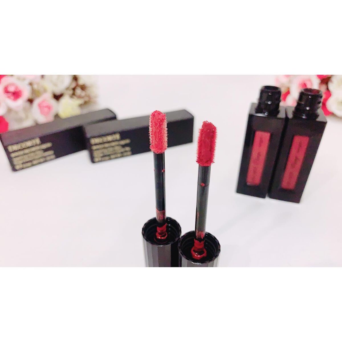 ルージュ デコルテ リキッド/DECORTÉ/口紅を使ったクチコミ(3枚目)