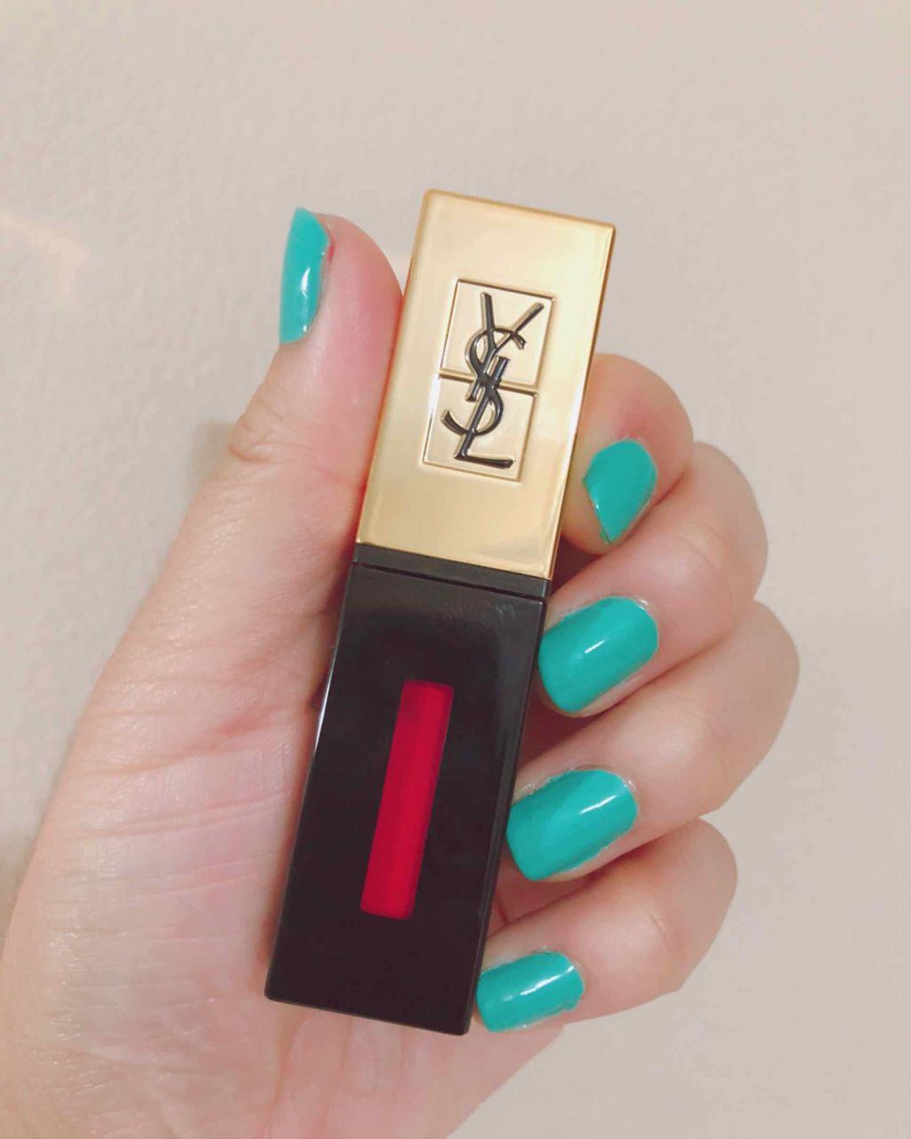 ルージュ ピュールクチュール ヴェルニ/YVES SAINT LAURENT BEAUTE/口紅を使ったクチコミ(1枚目)