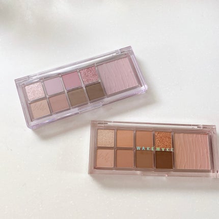 ミックスブラーリングアイパレット/wakemake/マルチパレットを使ったクチコミ(1枚目)