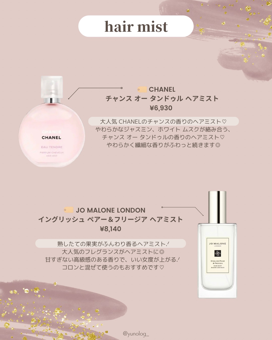 【旧】ミス ディオール ヘア ミスト/Dior/ヘアミストを使ったクチコミ（3枚目）