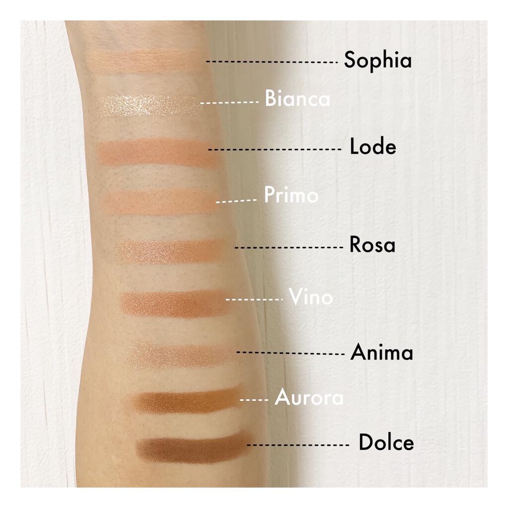 The Bella collection eyeshadow palette/CELEFIT/アイシャドウパレットを使ったクチコミ（3枚目）