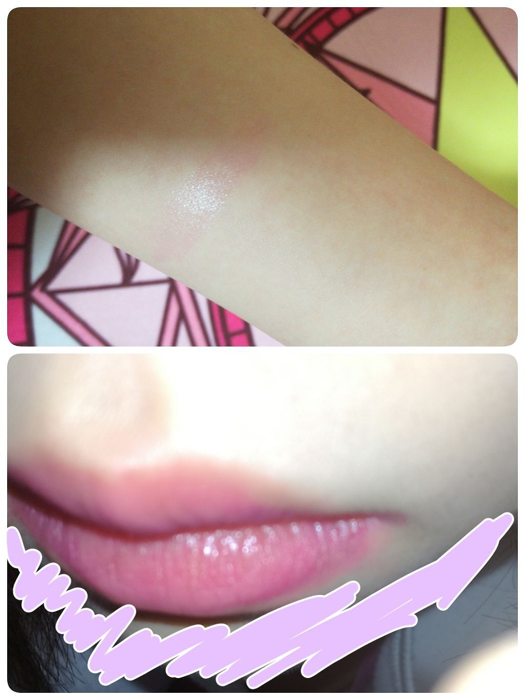 フラワーティントリップN オイルイン/Kailijumei/リップティントを使ったクチコミ（3枚目）