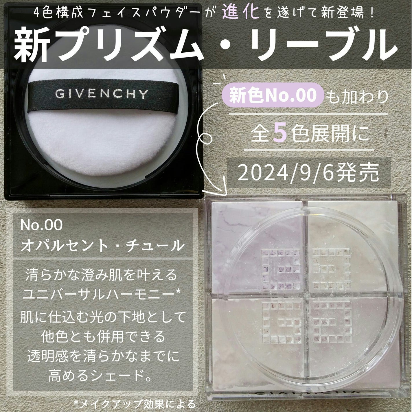 プリズム・リーブル/GIVENCHY/ルースパウダーを使ったクチコミ(1枚目)