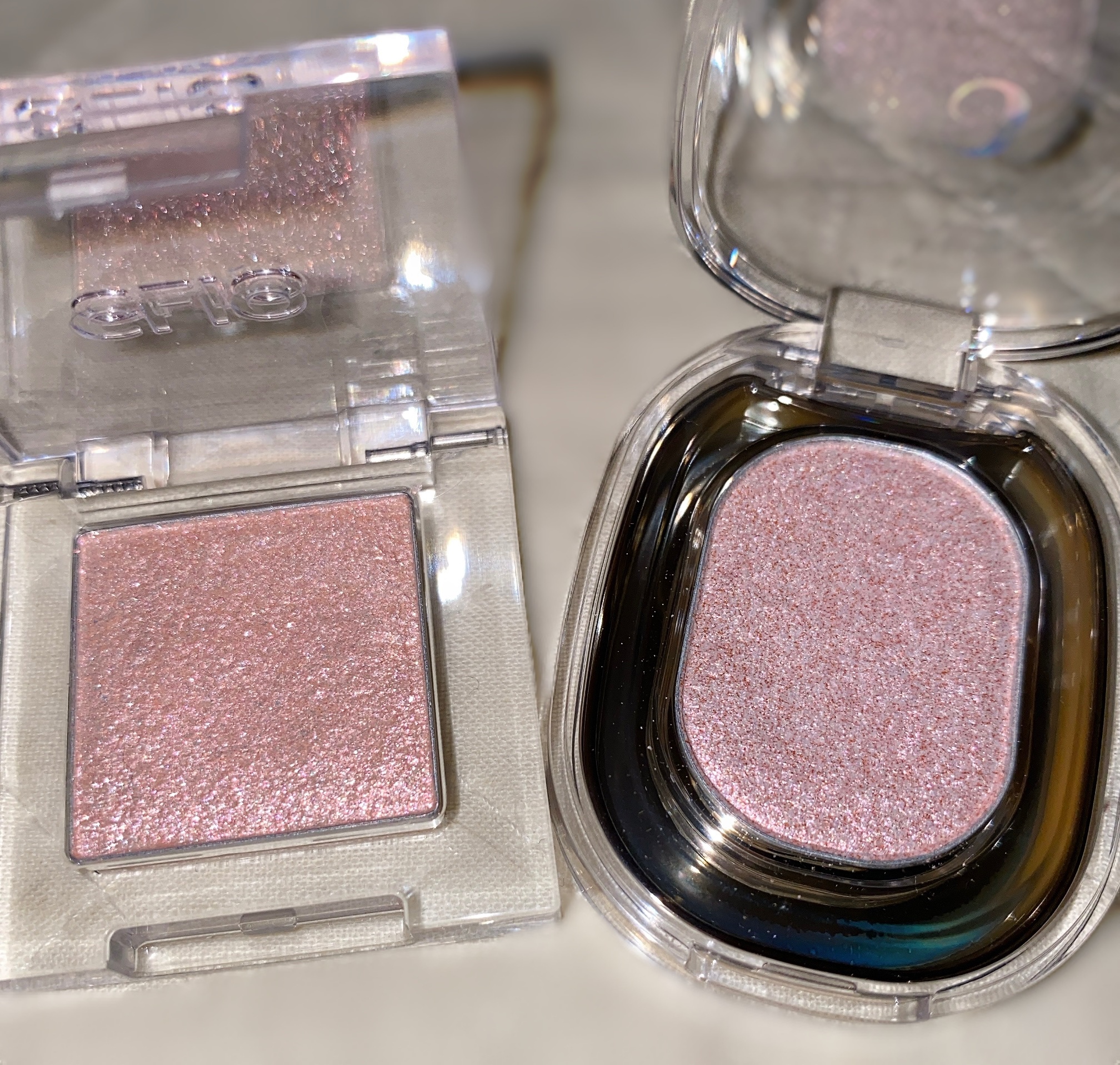 プロ シングル シャドウ(AD) G03  PIN LIGHT/CLIO/単色アイシャドウを使ったクチコミ（2枚目）