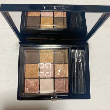 ル・ヌフ・ジバンシイ/GIVENCHY/アイシャドウパレットを使ったクチコミ(2枚目)