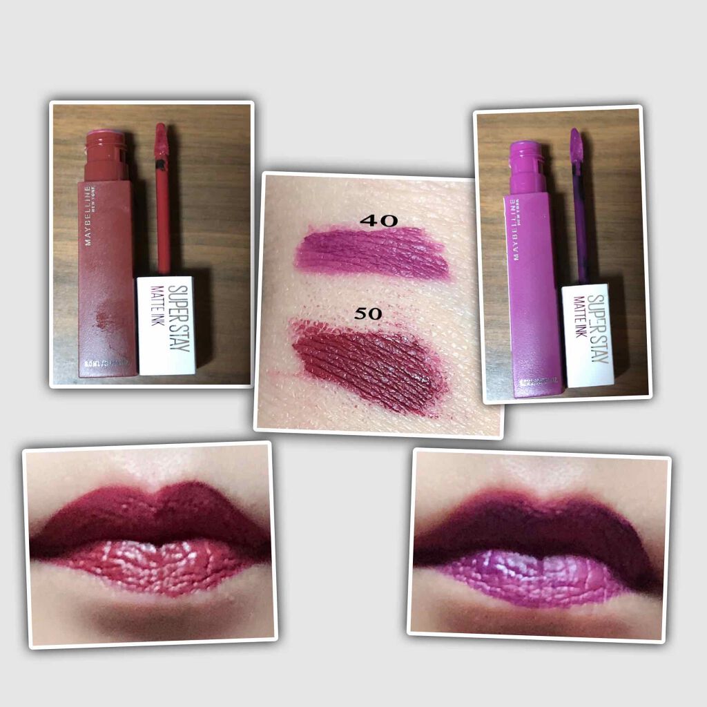 SPステイ マットインク/MAYBELLINE NEW YORK/口紅を使ったクチコミ（2枚目）