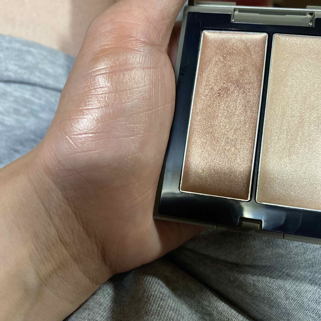 THREE シマリング グロー デュオ/THREE/クリームハイライトを使ったクチコミ(2枚目)