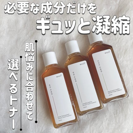 スキンケアトナー/CHAEB GONGGAN/化粧水を使ったクチコミ(1枚目)