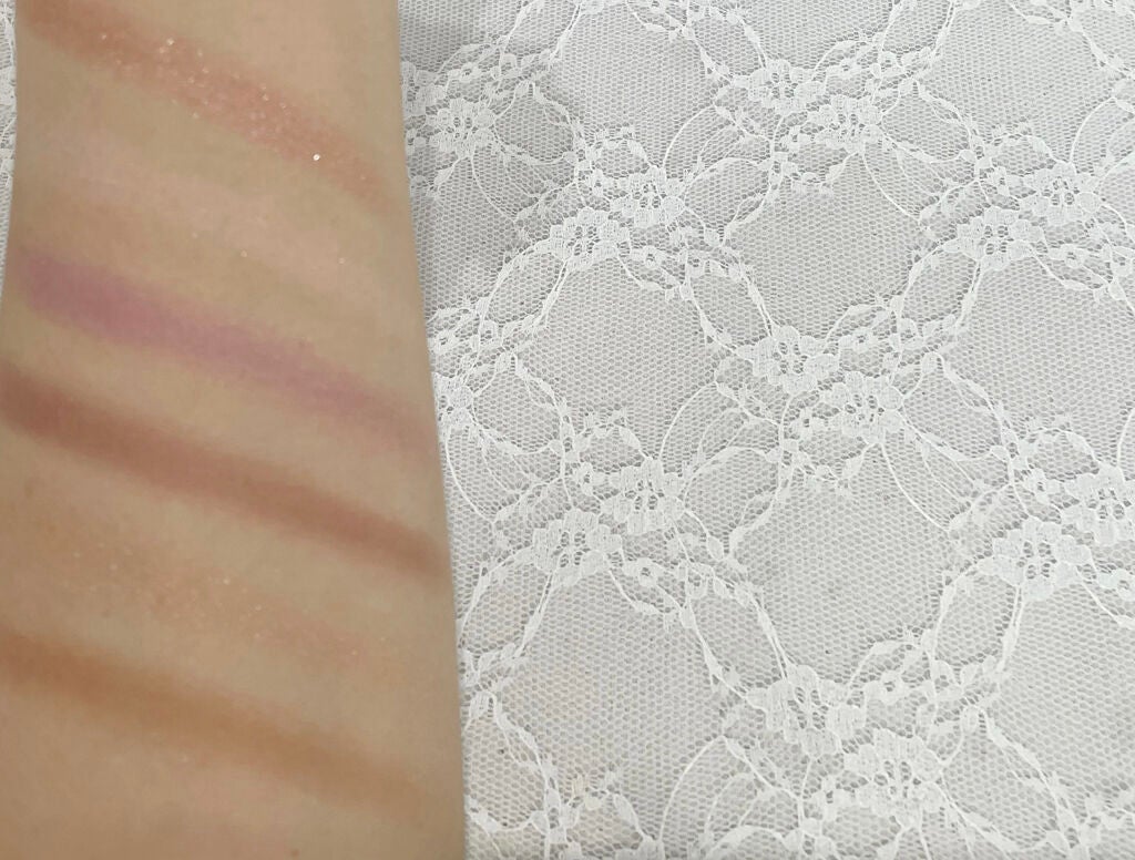 UR GLAM LUXE 12 COLORS EYESHADOW PALLET/U R GLAM/アイシャドウパレットを使ったクチコミ(4枚目)