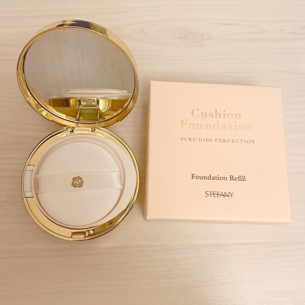 PURE'D100 PERFECTION クッションファンデ/ステファニー/クッションファンデーションを使ったクチコミ（2枚目）