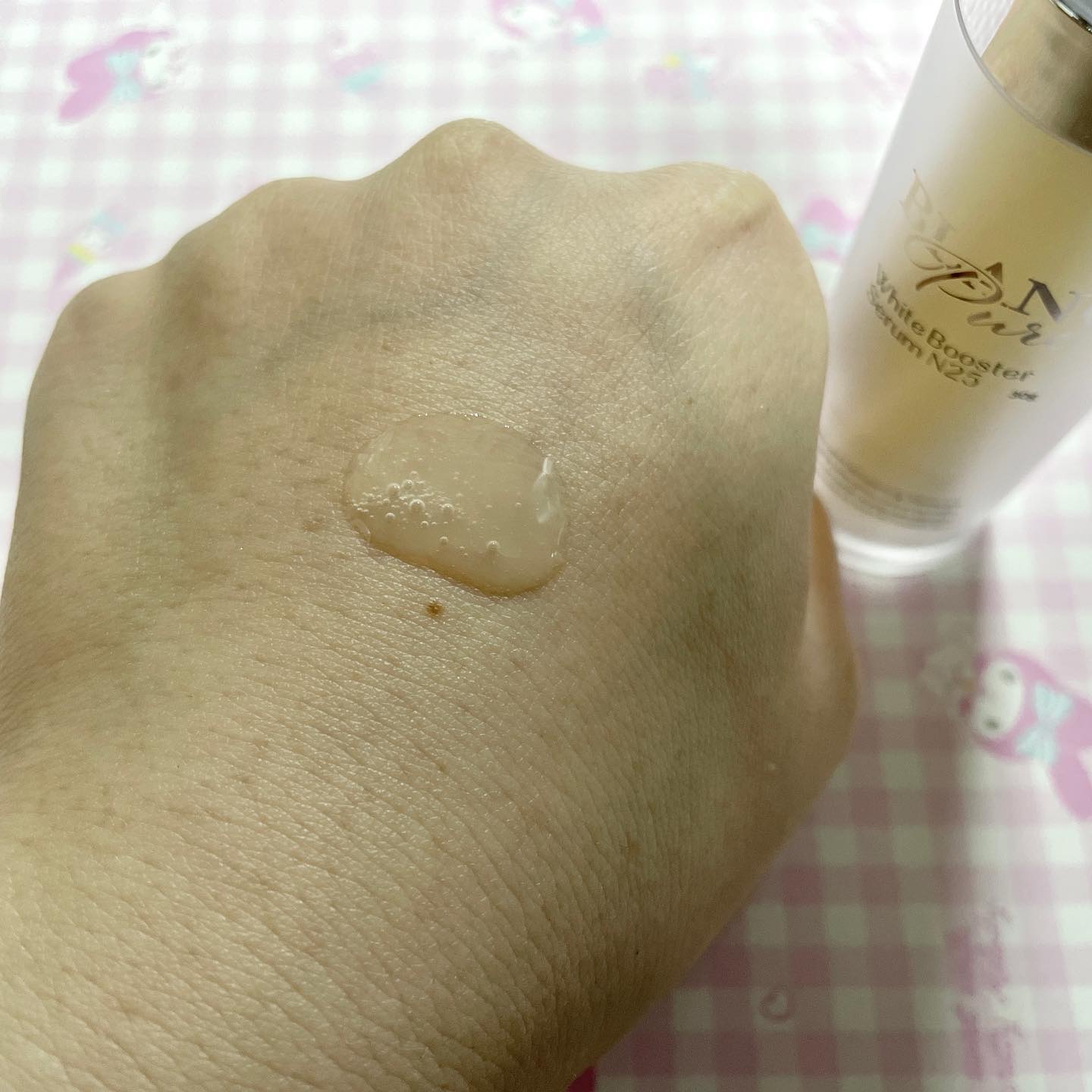 ホワイトブースターセラムN25/BLANC PURE/化粧水を使ったクチコミ（3枚目）