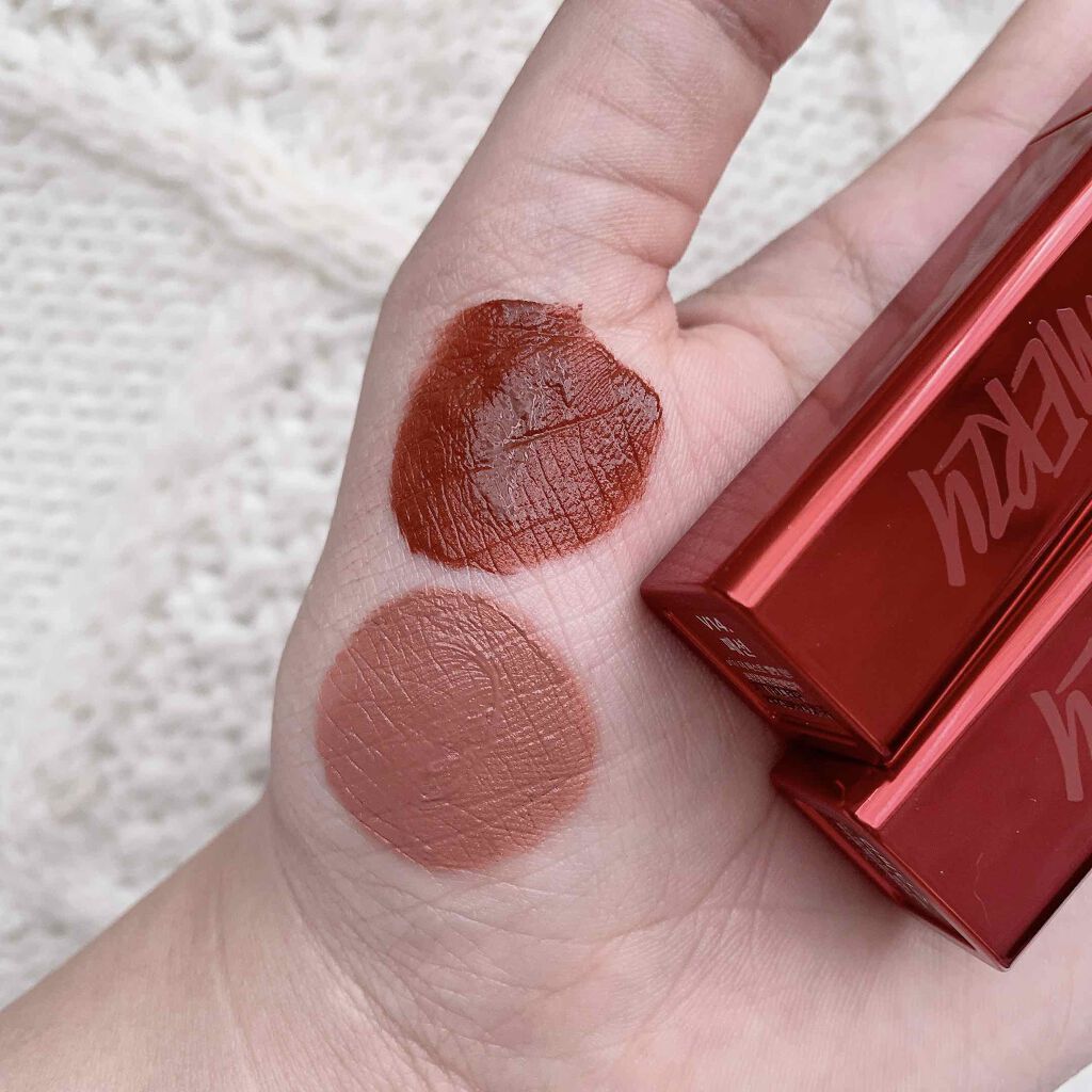 ザ ファースト ベルベット ティント シーズン1/MERZY/リップティントを使ったクチコミ(3枚目)