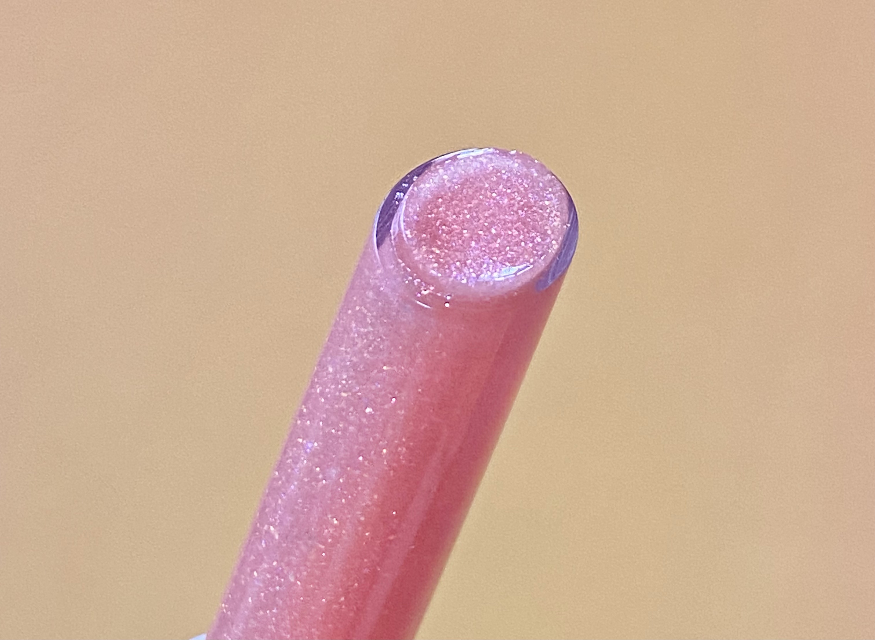 ヴィーガナイズコラーゲンリップガラスバーム 12番 ピンクメロングロウ/Veganize/リップグロスを使ったクチコミ（3枚目）