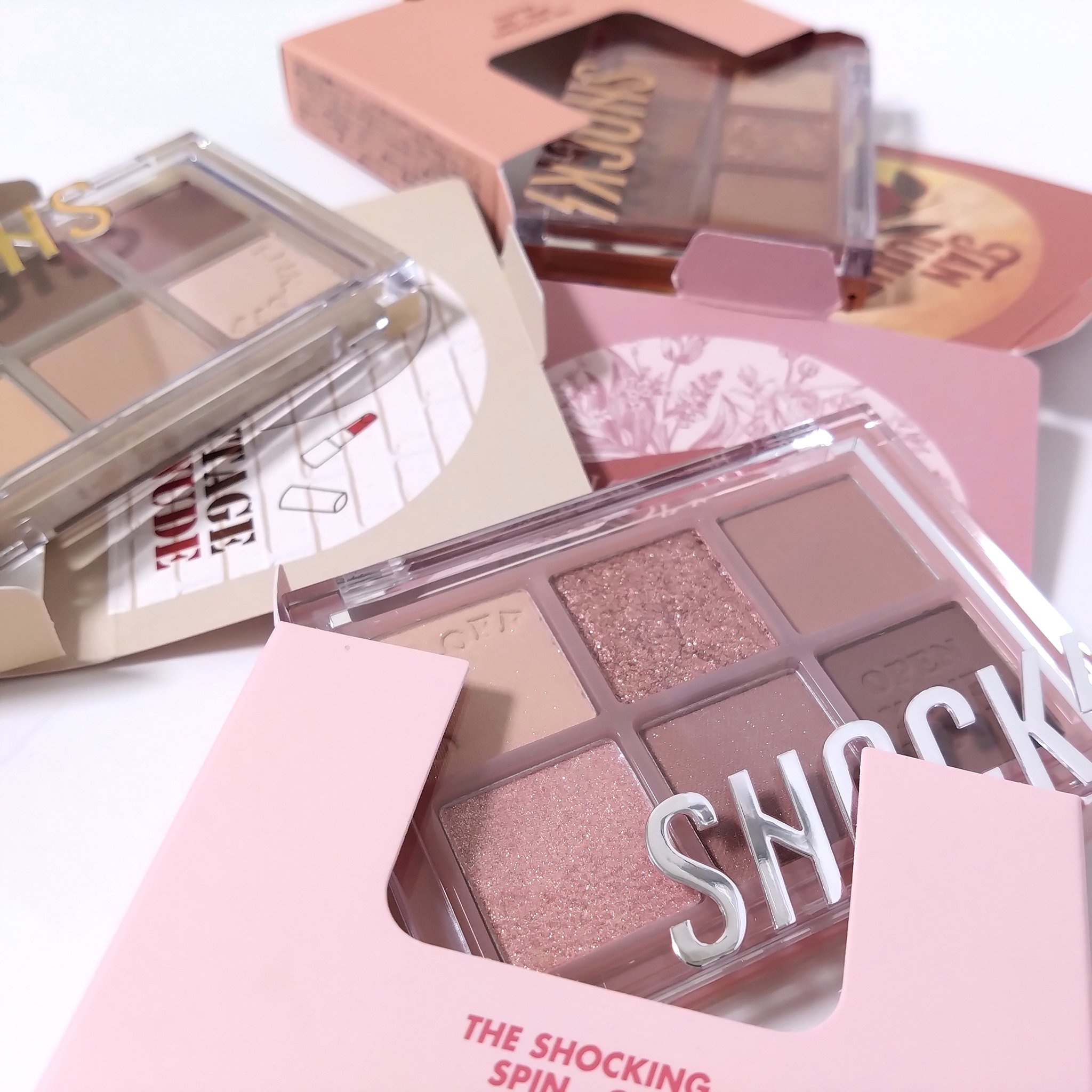 ザショッキングスピンオフパレット/TONYMOLY/アイシャドウパレットを使ったクチコミ（2枚目）