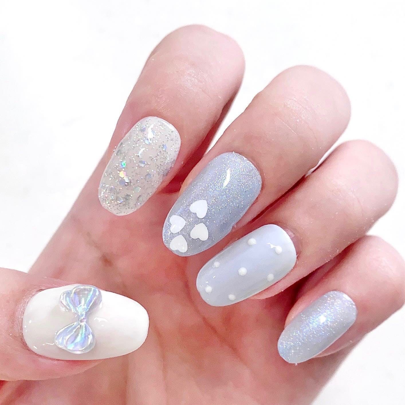 ジェルネイル(ライト対応)/セリア/ジェルネイルを使ったクチコミ(1枚目)