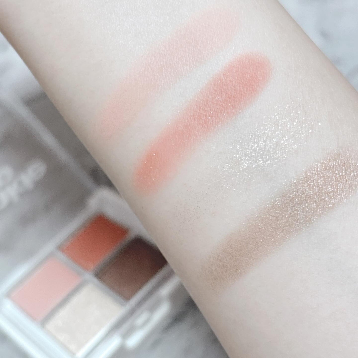 グリッターレイヤリングアイシャドウパレット/TWINKLE POP/アイシャドウパレットを使ったクチコミ(3枚目)