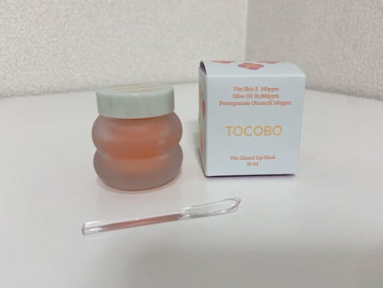 ビタグレーズドリップマスク/TOCOBO/リップマスクを使ったクチコミ(1枚目)