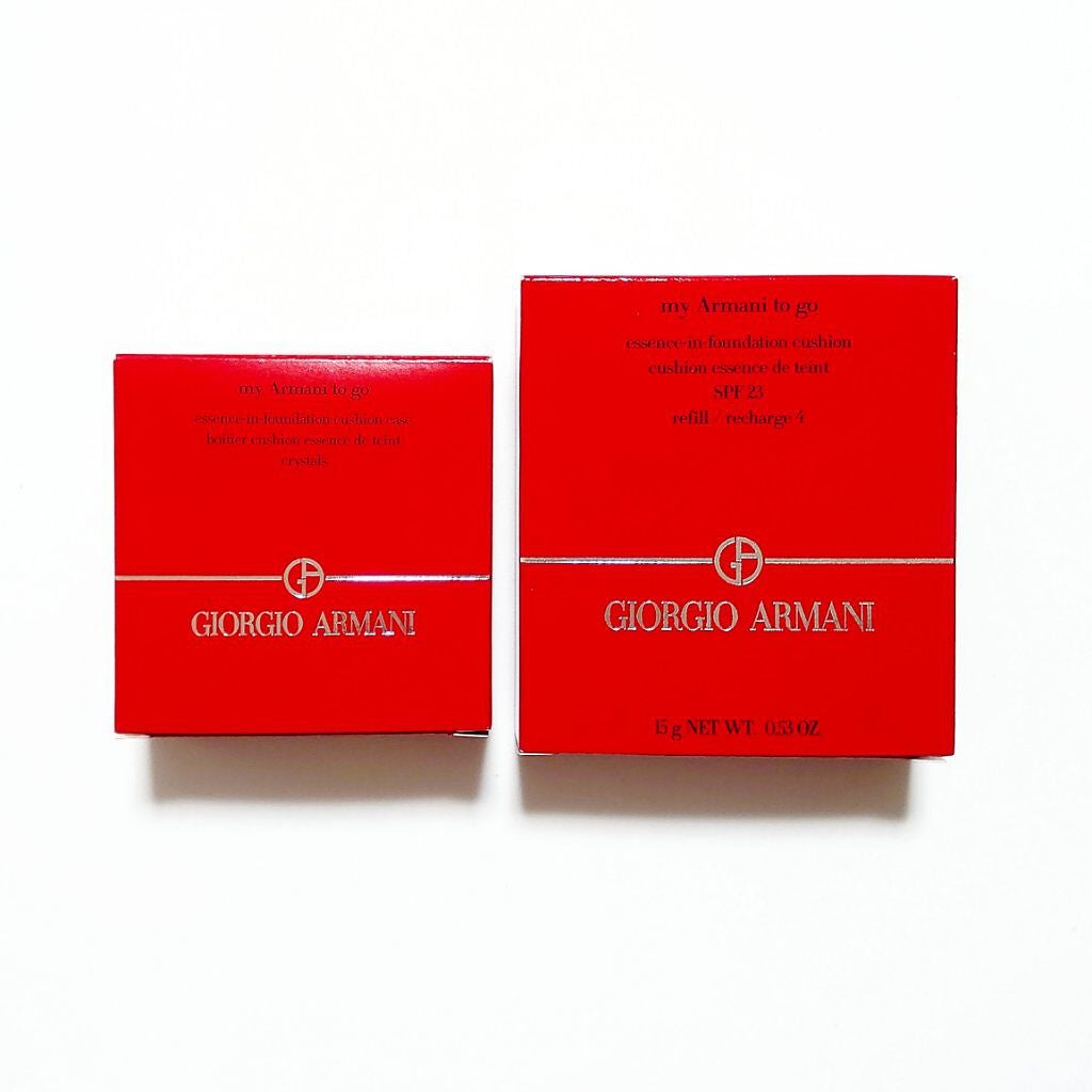 マイ アルマーニ トゥ ゴー クッション/ジョルジオ アルマーニ ビューティ/クッションファンデーションを使ったクチコミ(8枚目)