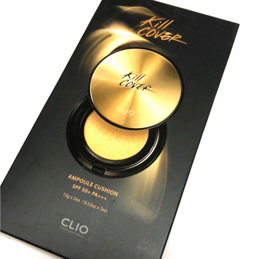 キル カバー ファンウェア クッション エックスピー/CLIO/クッションファンデーションを使ったクチコミ(1枚目)