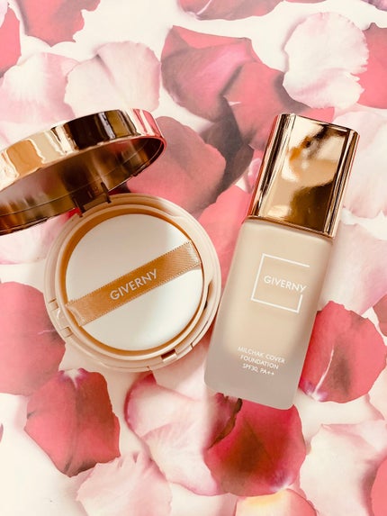 密着カバーファンデーション/GIVERNY/リキッドファンデーションを使ったクチコミ(1枚目)