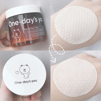 ヘルプミー! ポア-Tパッド/One-day's you/トナーパッドを使ったクチコミ(3枚目)