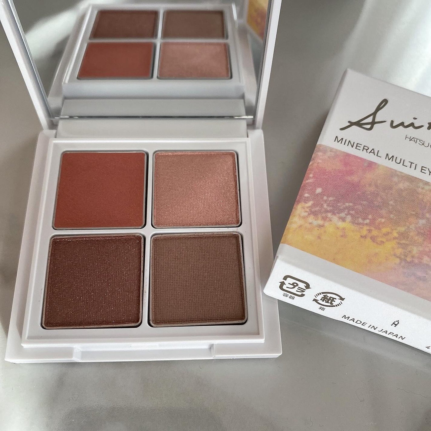 ミネラルマルチルミナイザー/SUIKO HATSUCURE/スティックハイライトを使ったクチコミ(3枚目)