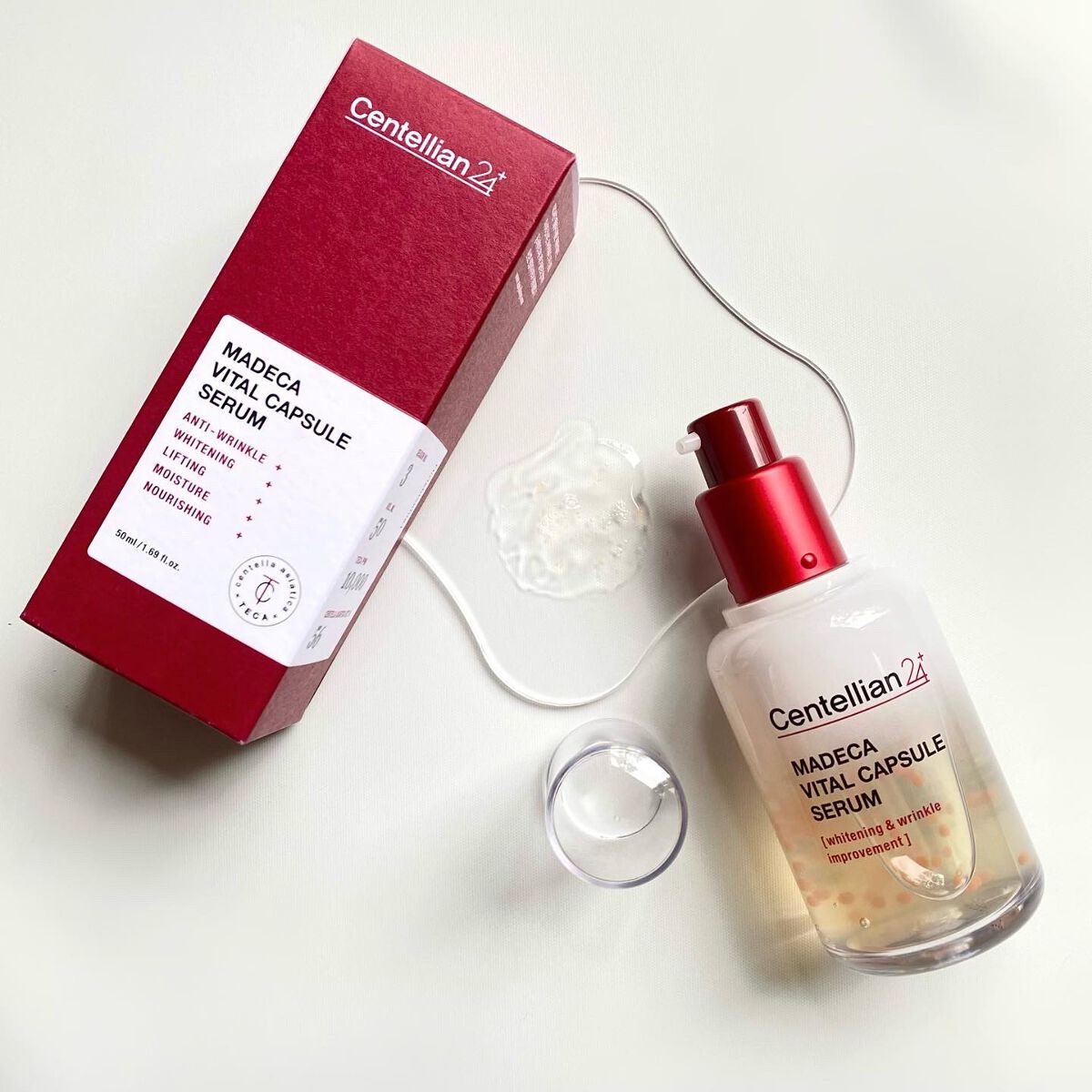 マデカバイタルカプセルセラム/センテリアン24/美容液を使ったクチコミ（1枚目）