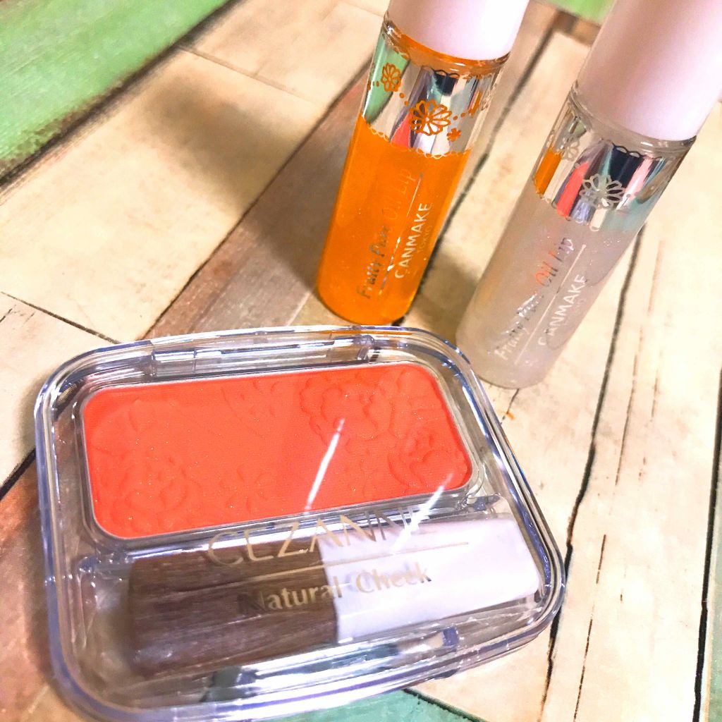 フルーティーピュアオイルリップ/キャンメイク/リップグロスを使ったクチコミ（1枚目）